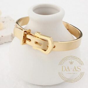Trendy Adjustable Belt Buckle Bracelet
