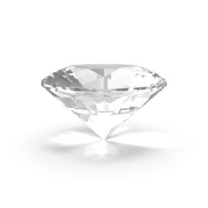 Sparkling Dual-Tone Diamond Engagement Ring