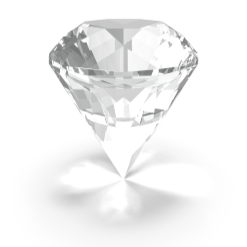 Sparkling Dual-Tone Diamond Engagement Ring - Image 2
