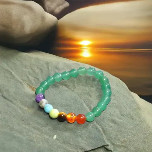 Chakra Healing Beaded Bracelet - Image 2